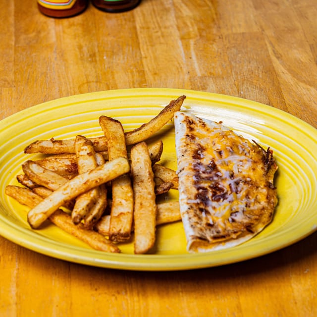 Small Cheese Quesadilla.