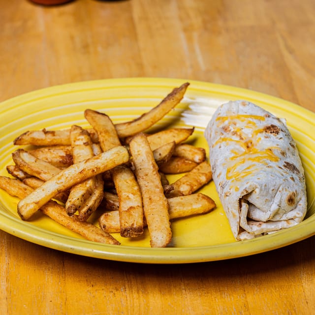 Mini Bean & Cheese Burrito.